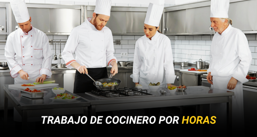 Trabajo de cocinero por horas cerca de ti: ofertas de lunes a viernes