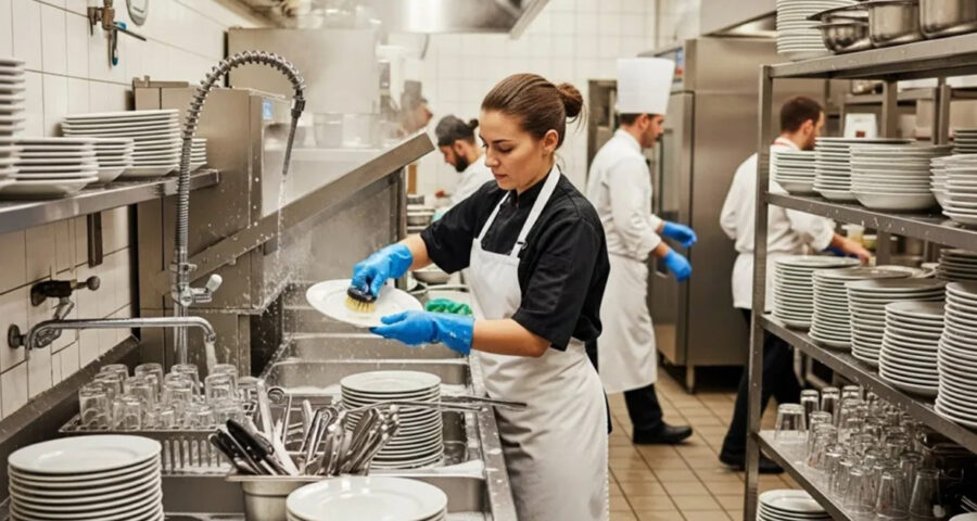 Trabajo en restaurantes para cocineros, ayudantes, limpieza y más