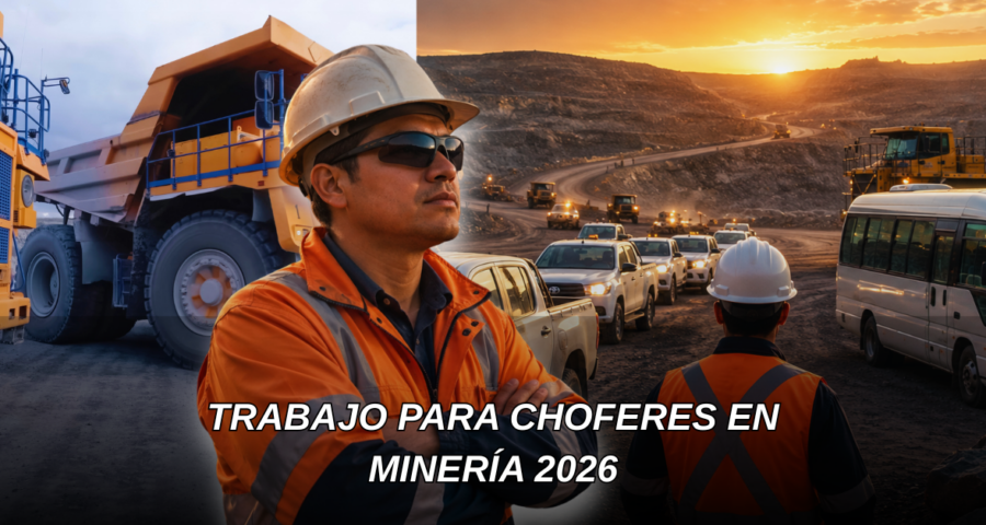 Trabajo para Choferes en Minería 2026: Vacantes, Requisitos y Cómo Postular